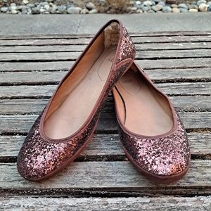 UGG Antora glitter brown flats